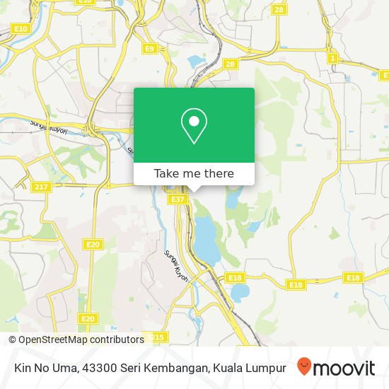 Kin No Uma, 43300 Seri Kembangan map