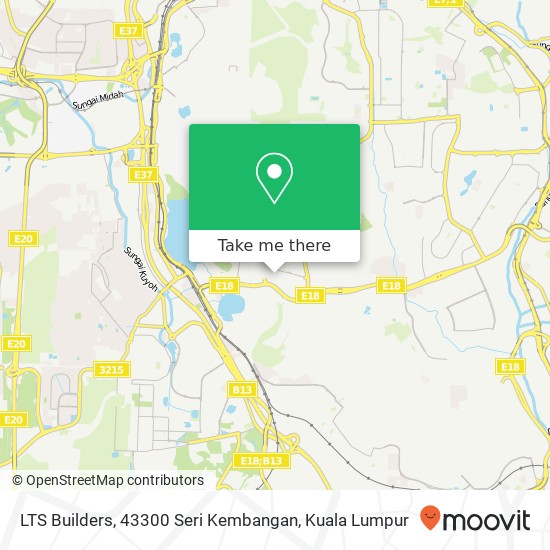 LTS Builders, 43300 Seri Kembangan map