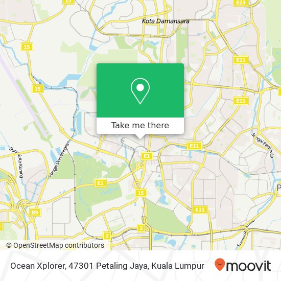 Ocean Xplorer, 47301 Petaling Jaya map