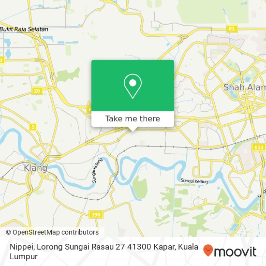 Nippei, Lorong Sungai Rasau 27 41300 Kapar map