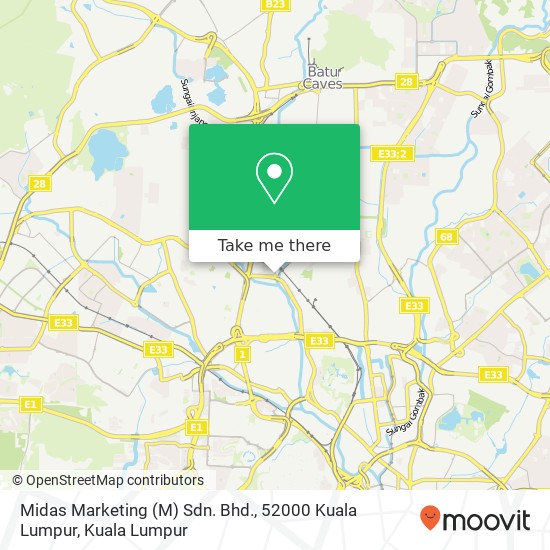 Peta Midas Marketing (M) Sdn. Bhd., 52000 Kuala Lumpur