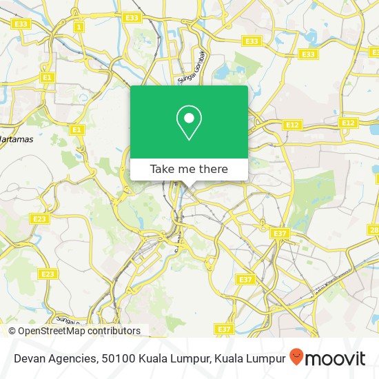 Devan Agencies, 50100 Kuala Lumpur map