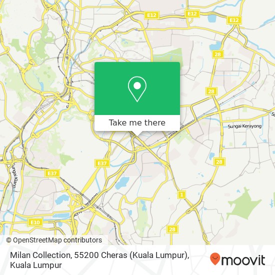 Milan Collection, 55200 Cheras (Kuala Lumpur) map