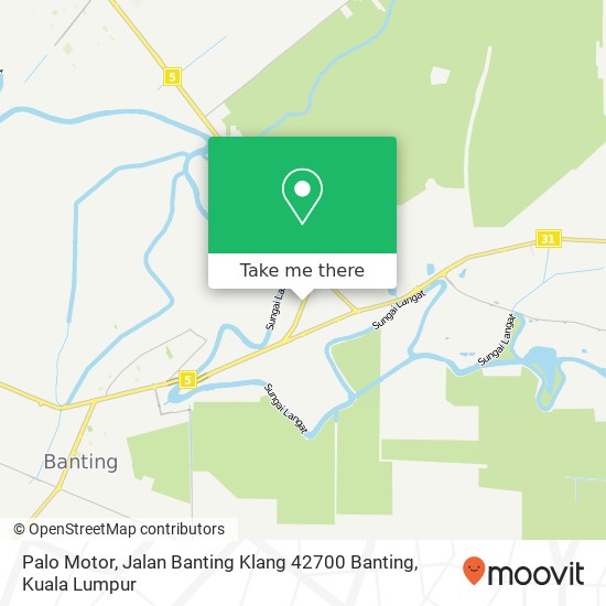 Palo Motor, Jalan Banting Klang 42700 Banting map