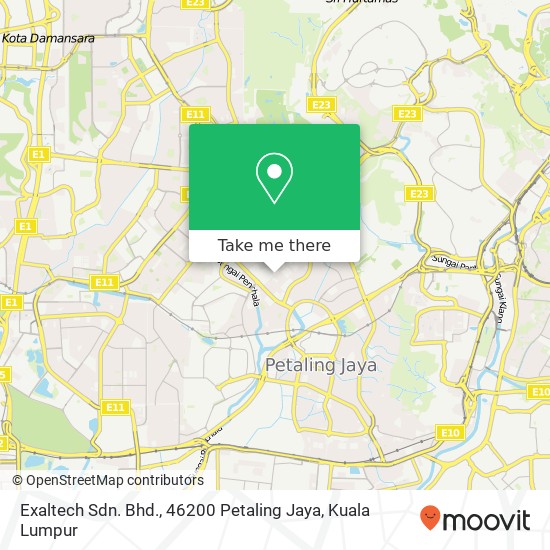 Exaltech Sdn. Bhd., 46200 Petaling Jaya map