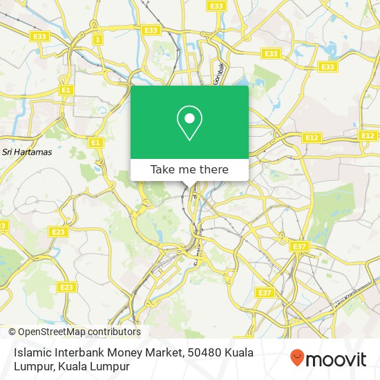 Peta Islamic Interbank Money Market, 50480 Kuala Lumpur