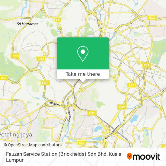 Fauzan Service Station (Brickfields) Sdn Bhd map