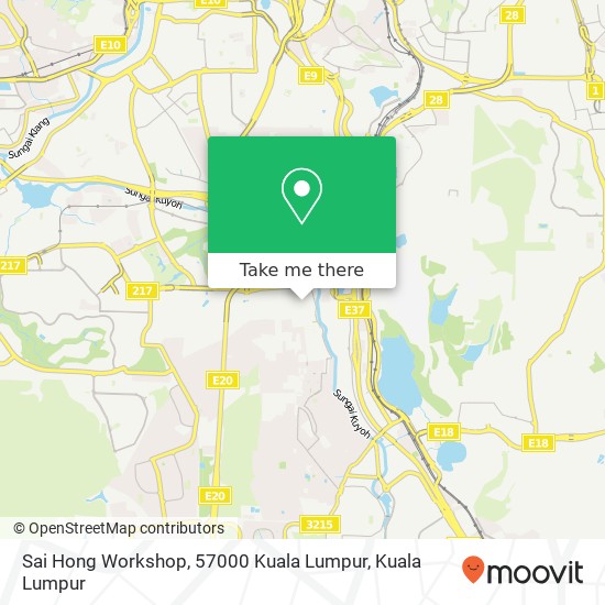 Sai Hong Workshop, 57000 Kuala Lumpur map