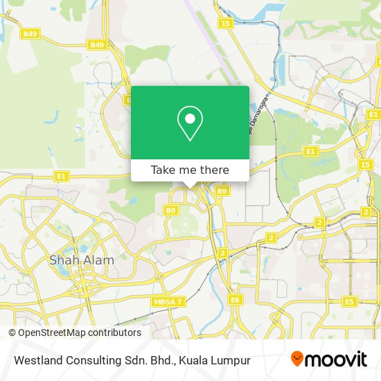 Westland Consulting Sdn. Bhd. map