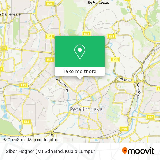 Siber Hegner (M) Sdn Bhd map