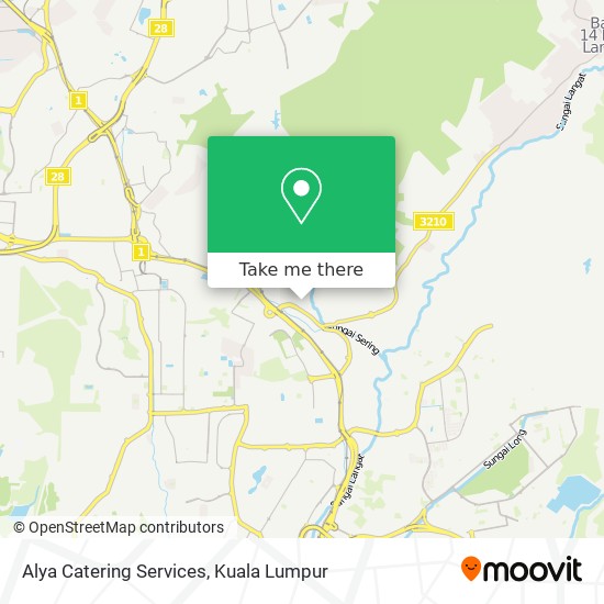 Alya Catering Services map