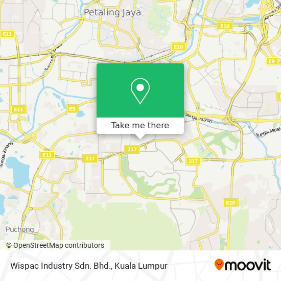 Wispac Industry Sdn. Bhd. map