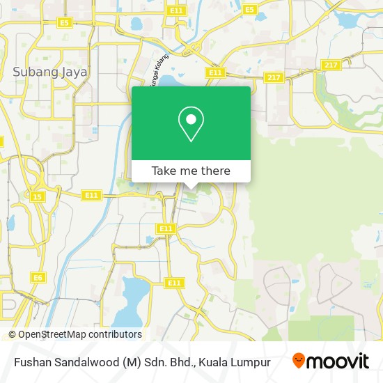 Fushan Sandalwood (M) Sdn. Bhd. map