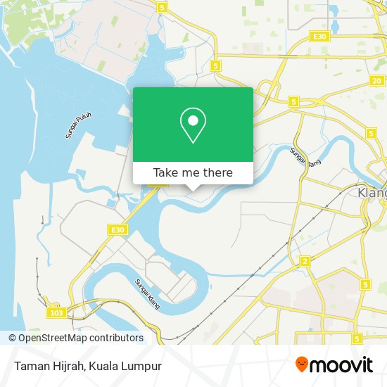 Taman Hijrah map