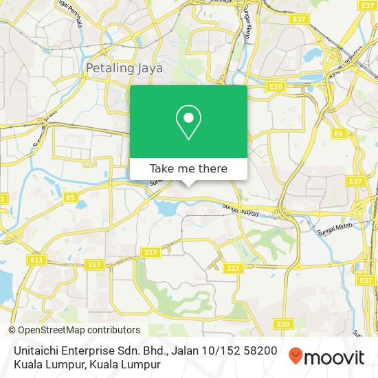 Unitaichi Enterprise Sdn. Bhd., Jalan 10 / 152 58200 Kuala Lumpur map