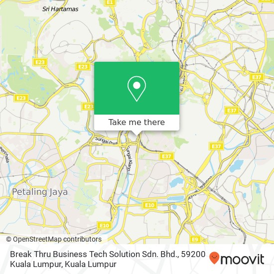 Break Thru Business Tech Solution Sdn. Bhd., 59200 Kuala Lumpur map