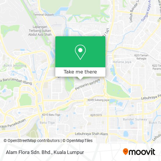 Alam Flora Sdn. Bhd. map