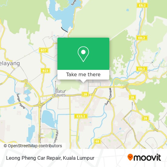 Leong Pheng Car Repair map