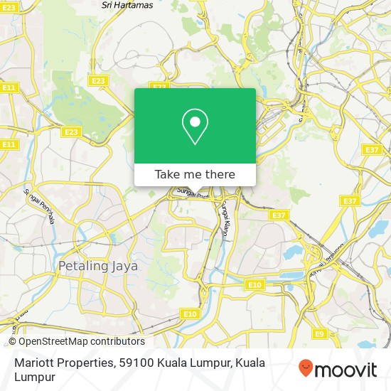 Mariott Properties, 59100 Kuala Lumpur map