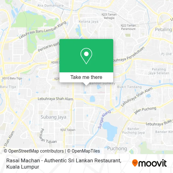 Rasai Machan - Authentic Sri Lankan Restaurant map