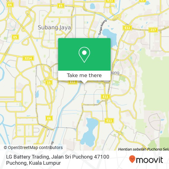 LG Battery Trading, Jalan Sri Puchong 47100 Puchong map