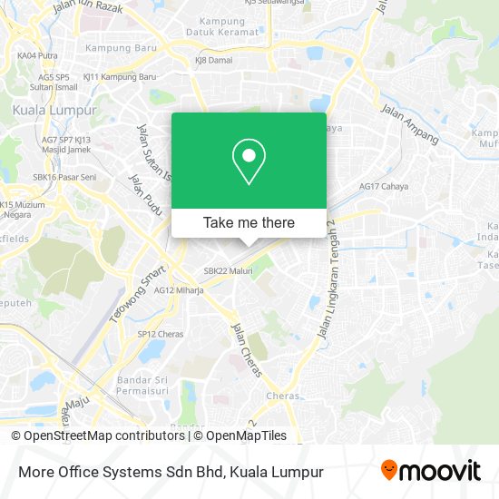 More Office Systems Sdn Bhd map