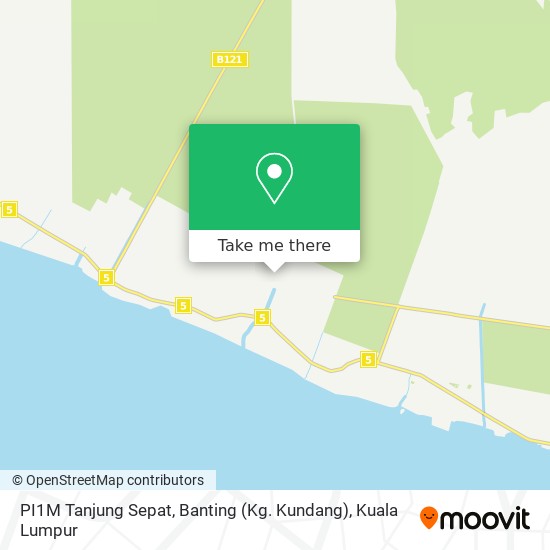 Peta PI1M Tanjung Sepat, Banting (Kg. Kundang)