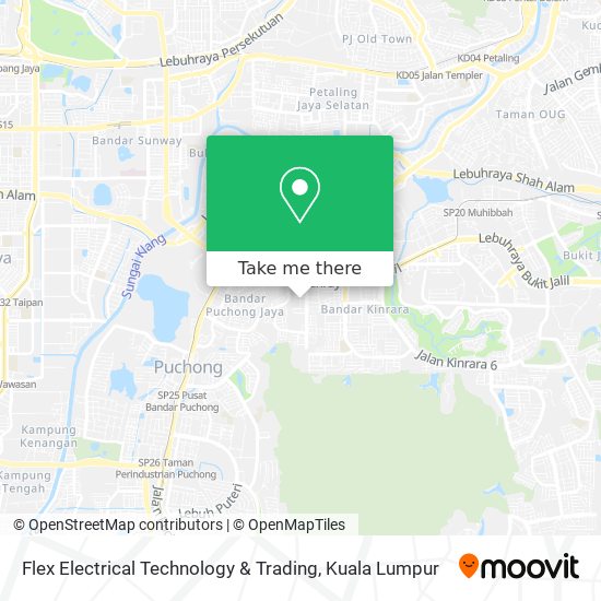 Flex Electrical Technology & Trading map