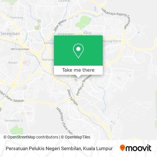 Peta Persatuan Pelukis Negeri Sembilan