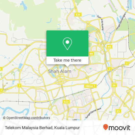 Peta Telekom Malaysia Berhad