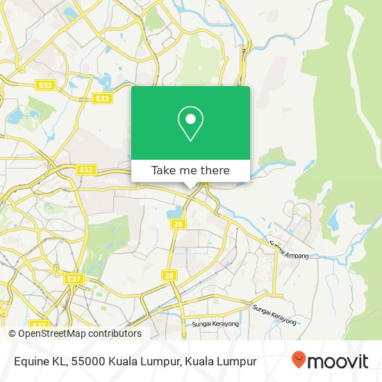 Equine KL, 55000 Kuala Lumpur map