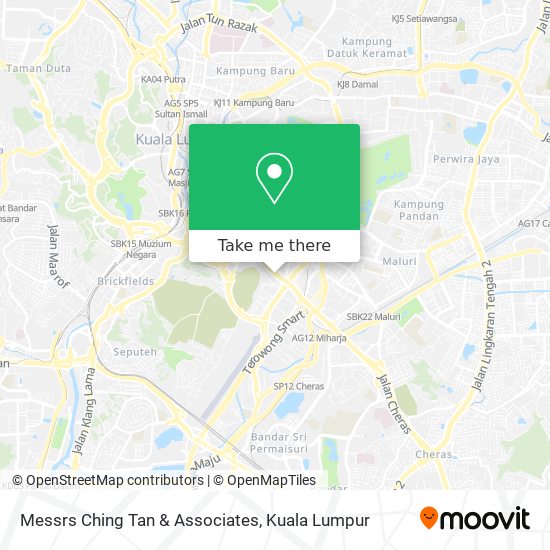 Messrs Ching Tan & Associates map