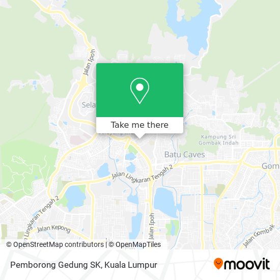Pemborong Gedung SK map