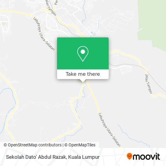 Sekolah Dato' Abdul Razak map