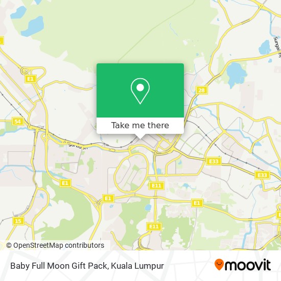 Baby Full Moon Gift Pack map