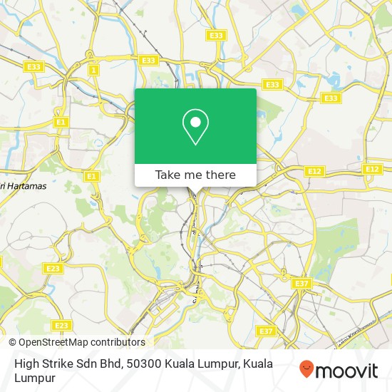 High Strike Sdn Bhd, 50300 Kuala Lumpur map