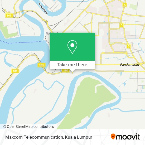 Maxcom Telecommunication map