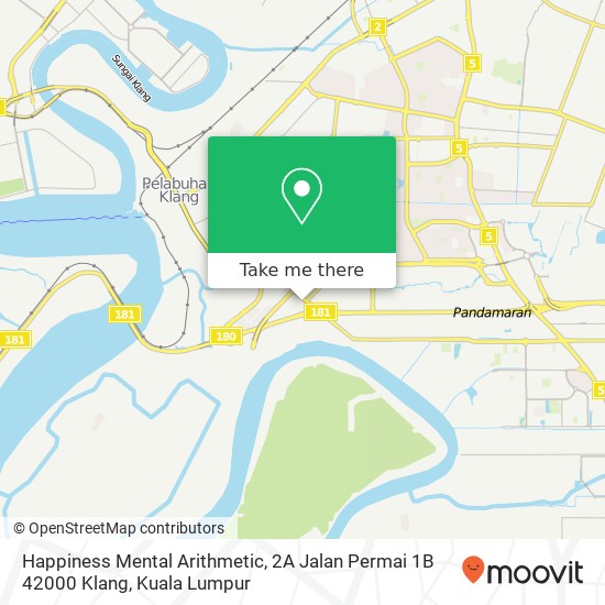 Peta Happiness Mental Arithmetic, 2A Jalan Permai 1B 42000 Klang