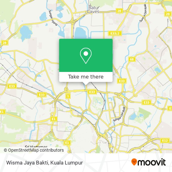 Wisma Jaya Bakti map