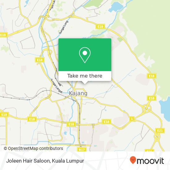 Joleen Hair Saloon map