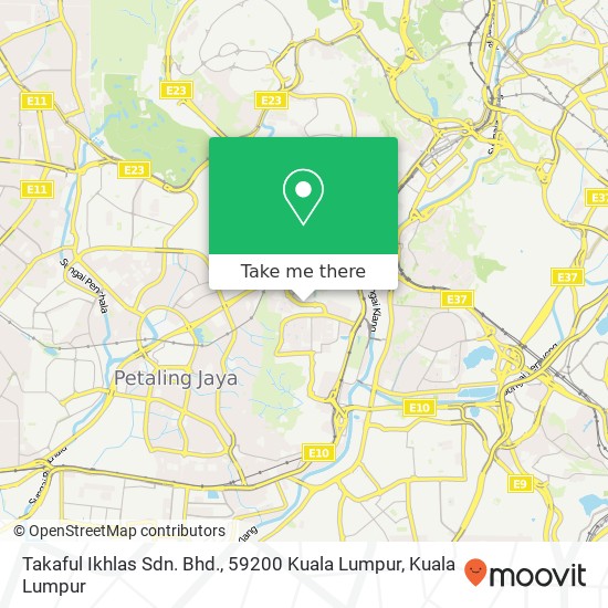 Takaful Ikhlas Sdn. Bhd., 59200 Kuala Lumpur map