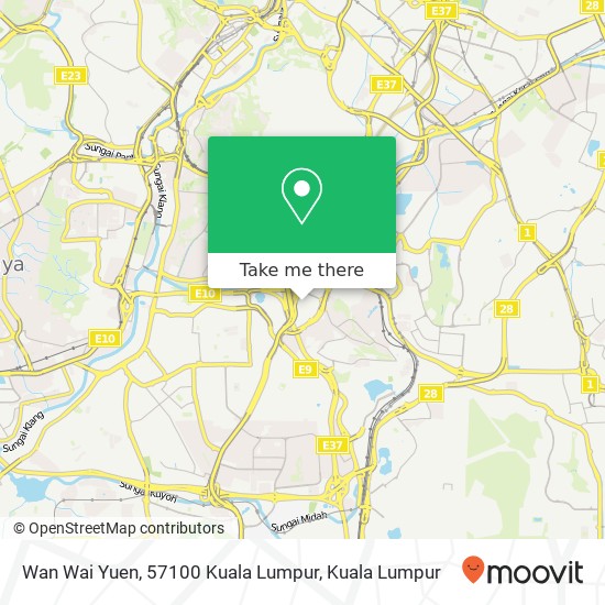 Wan Wai Yuen, 57100 Kuala Lumpur map