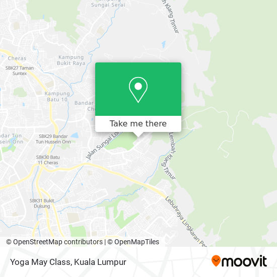 Yoga May Class map