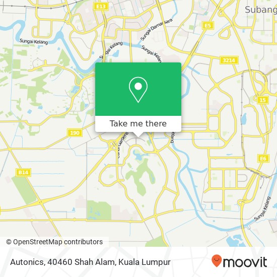 Autonics, 40460 Shah Alam map