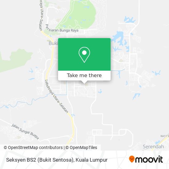 Peta Seksyen BS2 (Bukit Sentosa)