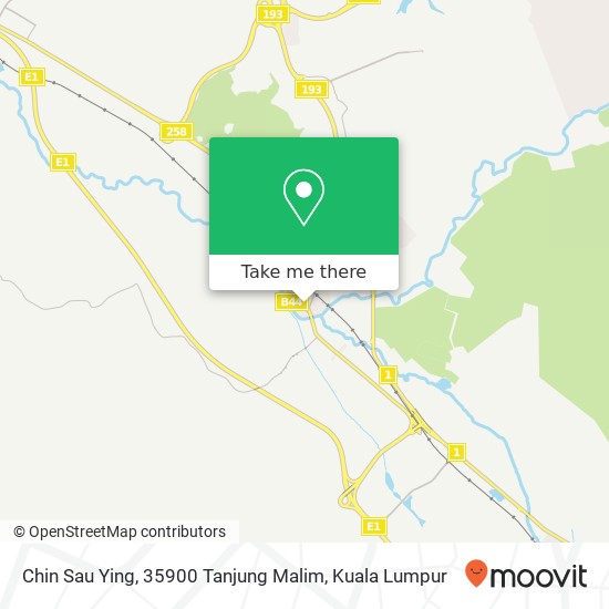 Peta Chin Sau Ying, 35900 Tanjung Malim