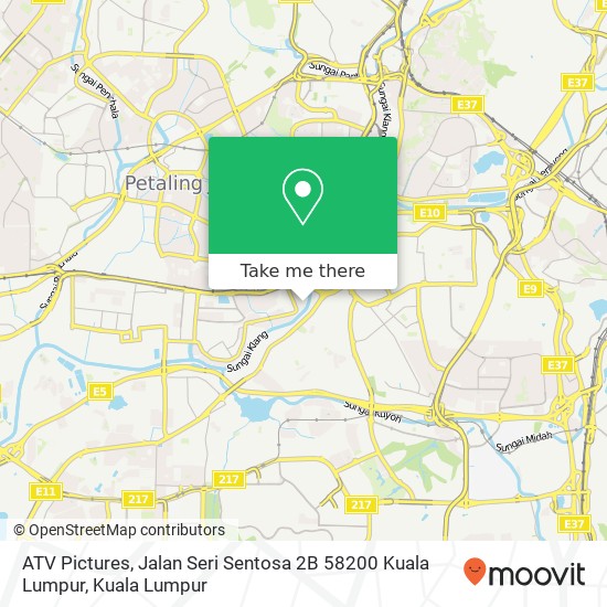 ATV Pictures, Jalan Seri Sentosa 2B 58200 Kuala Lumpur map