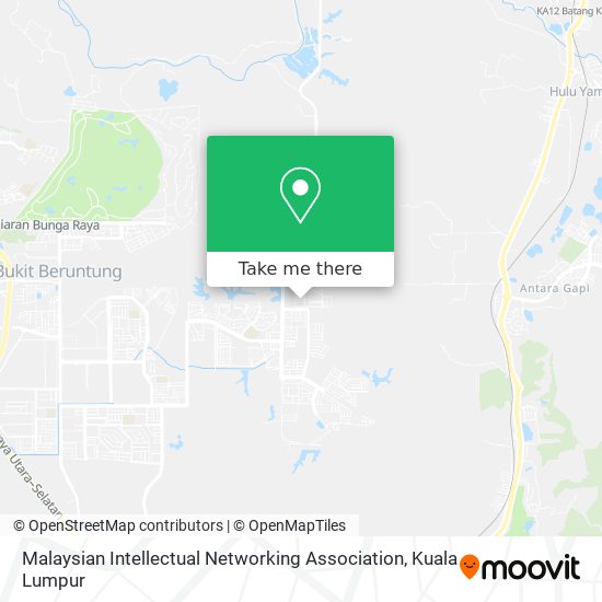 Malaysian Intellectual Networking Association map
