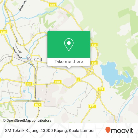 SM Teknik Kajang, 43000 Kajang map
