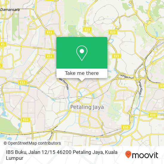 IBS Buku, Jalan 12 / 15 46200 Petaling Jaya map